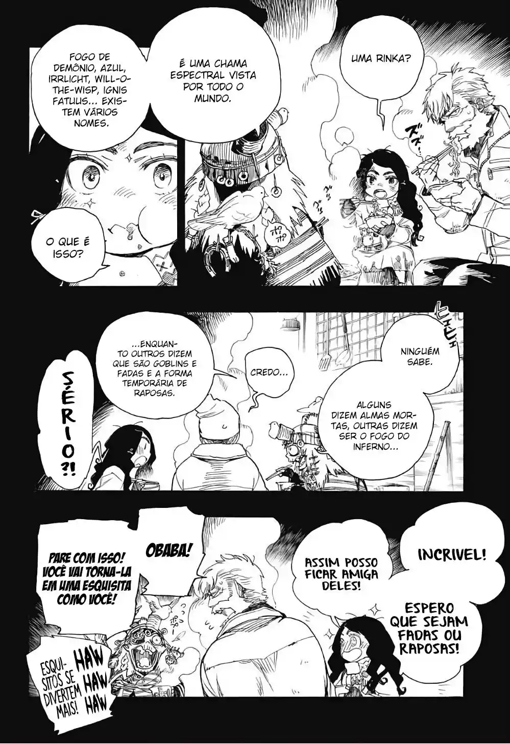 Read Blue Exorcist BR Manga Online