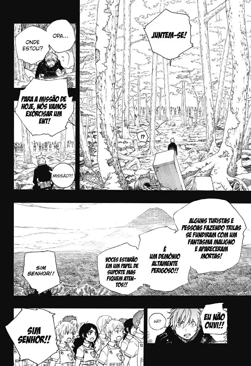 Read Blue Exorcist BR Manga Online