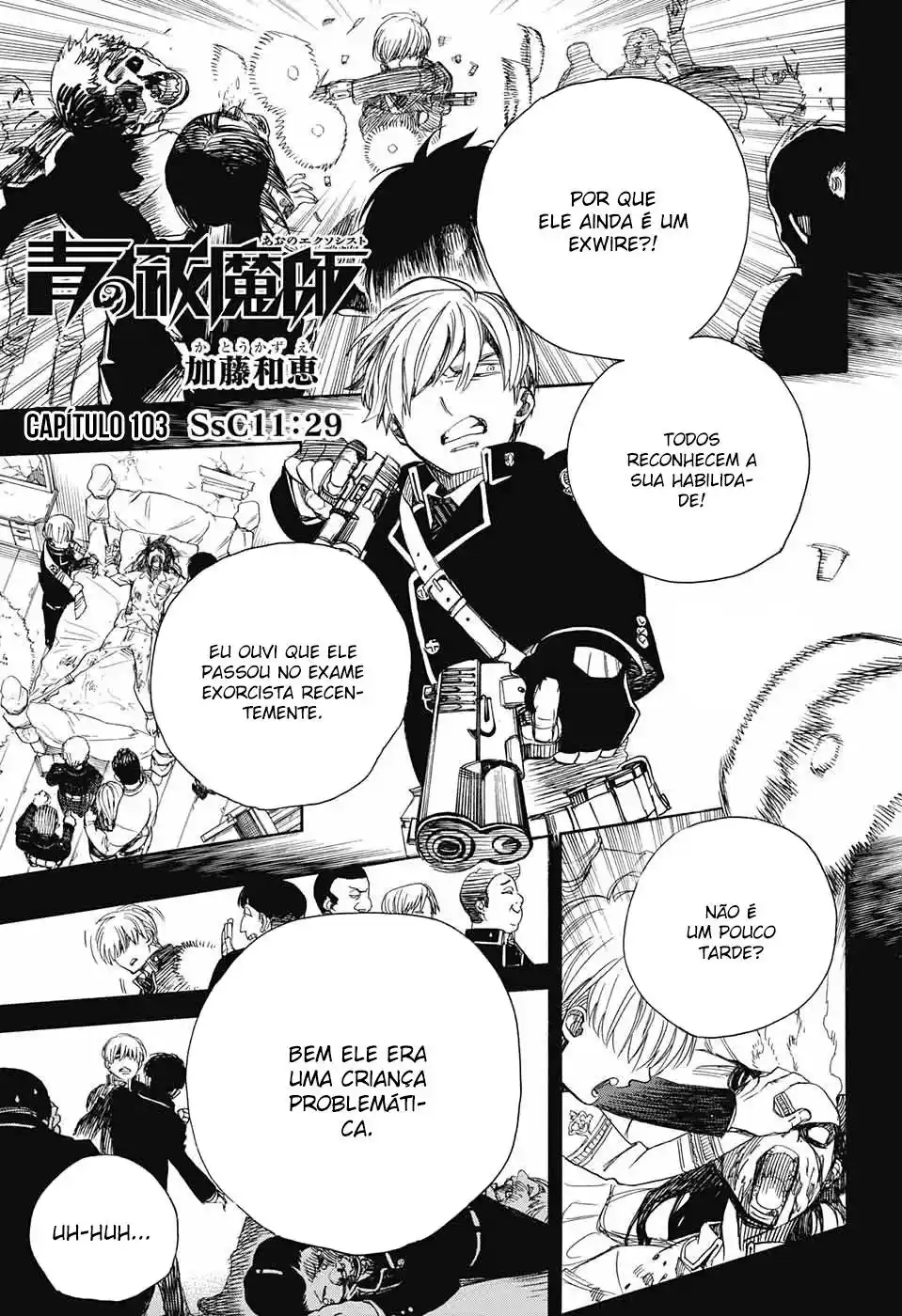Read Blue Exorcist BR Manga Online