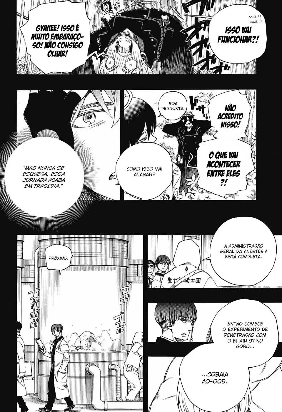 Read Blue Exorcist BR Manga Online