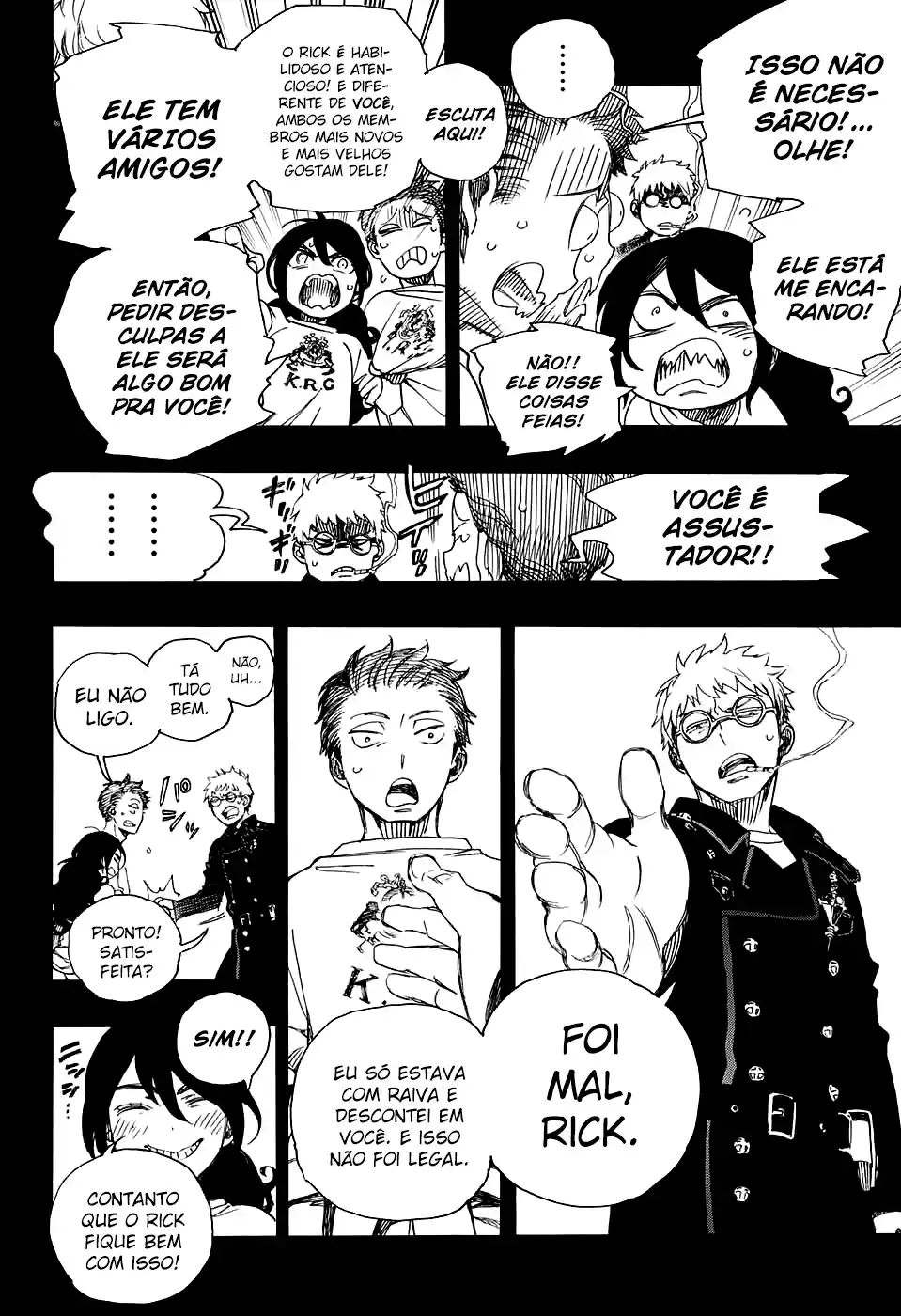 Read Blue Exorcist BR Manga Online