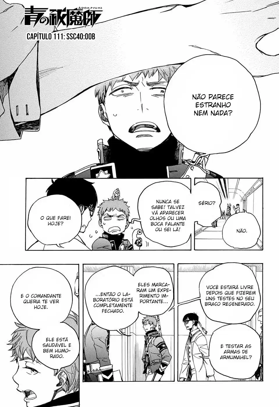 Read Blue Exorcist BR Manga Online