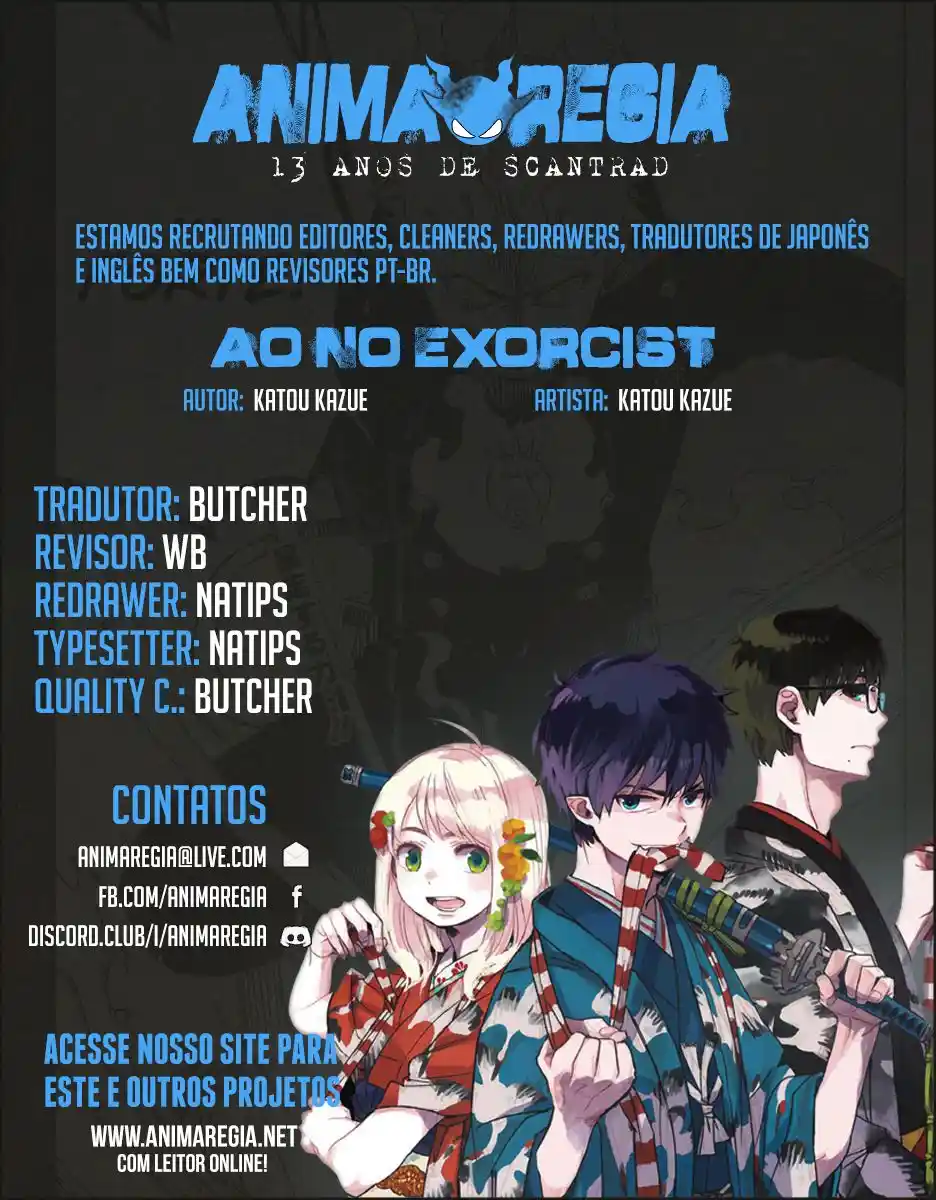 Read Blue Exorcist BR Manga Online