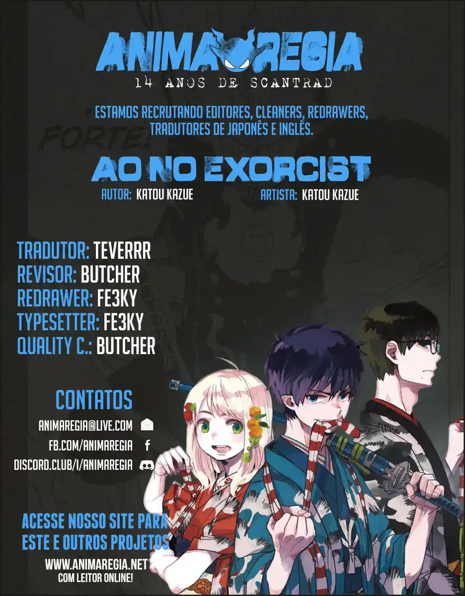 Read Blue Exorcist BR Manga Online