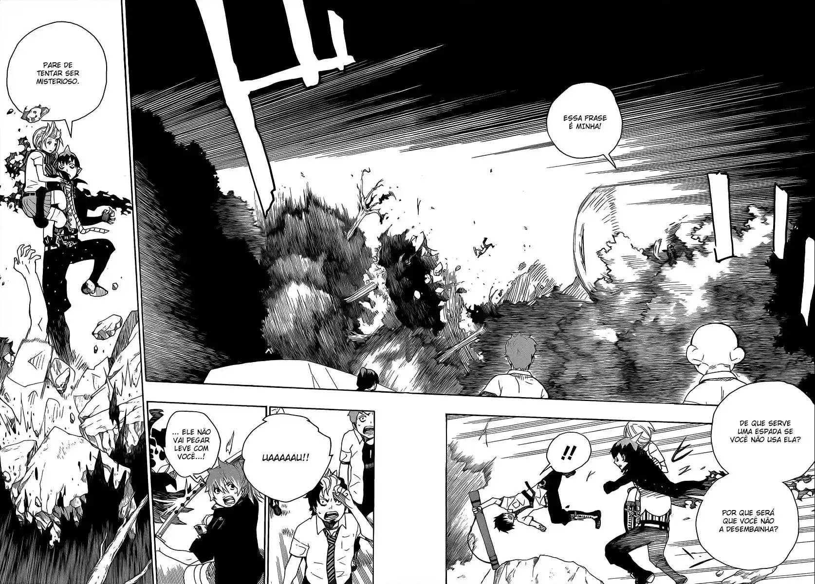 Read Blue Exorcist BR Manga Online