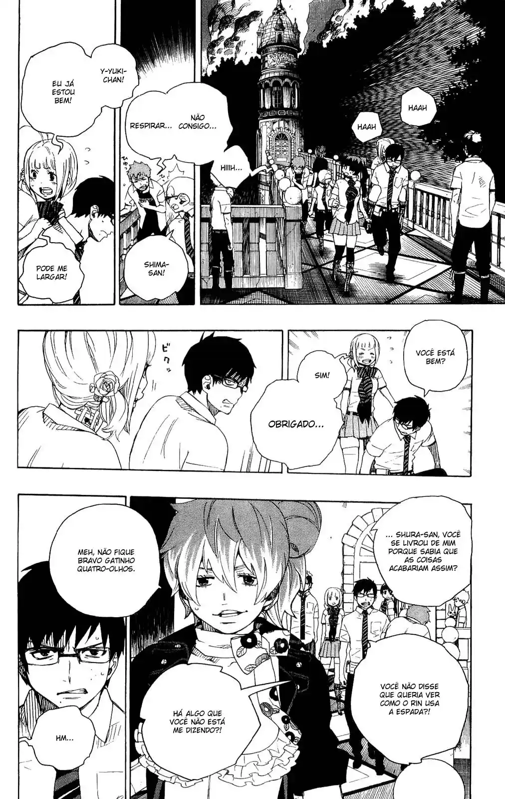 Read Blue Exorcist BR Manga Online