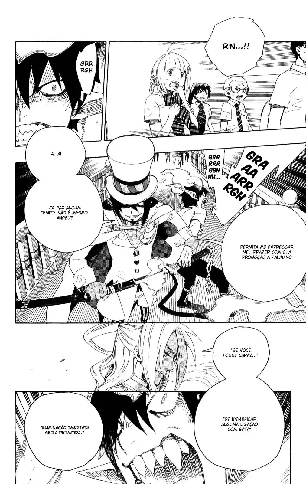 Read Blue Exorcist BR Manga Online