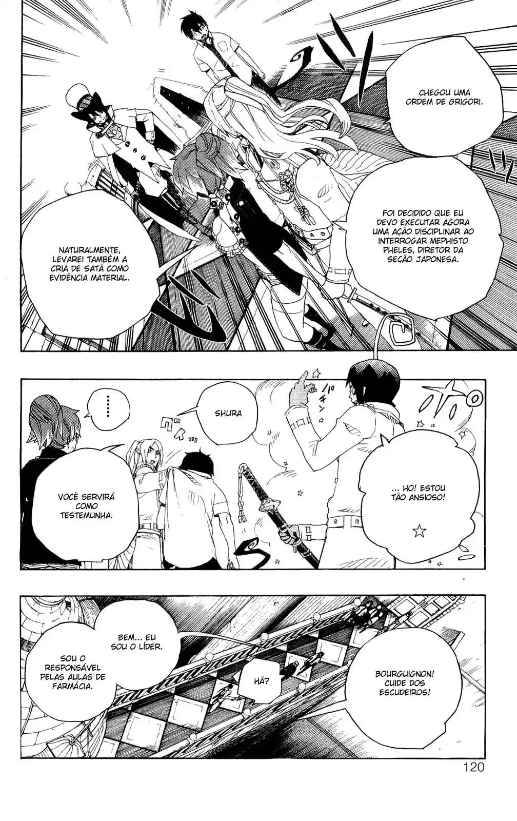 Read Blue Exorcist BR Manga Online