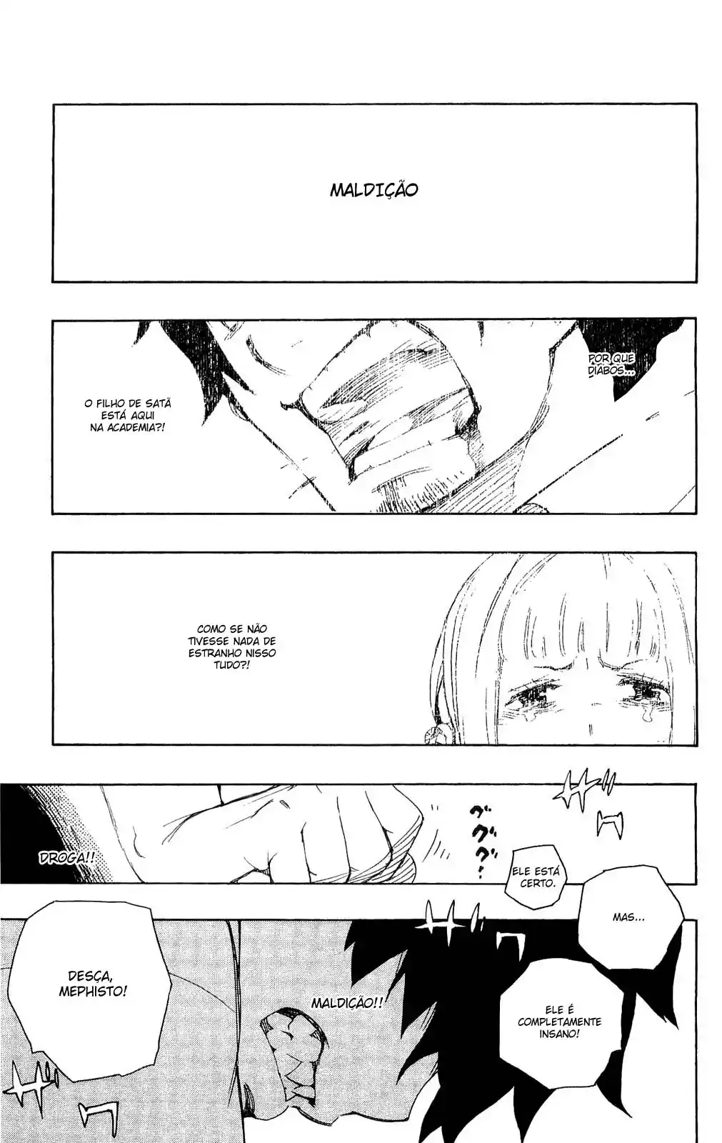 Read Blue Exorcist BR Manga Online