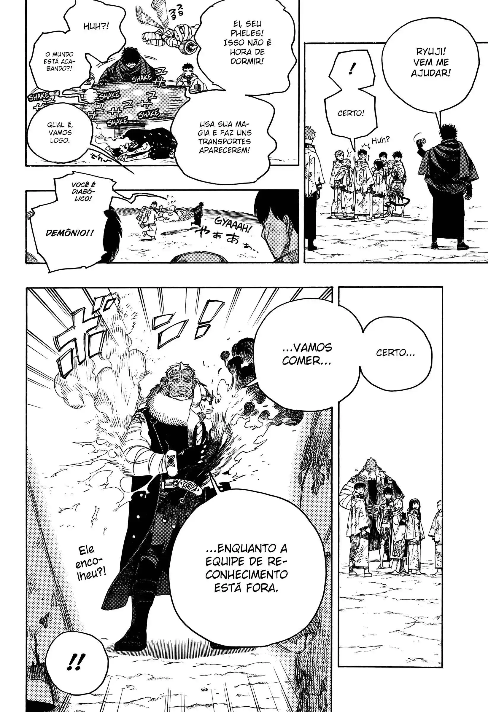 Read Blue Exorcist BR Manga Online