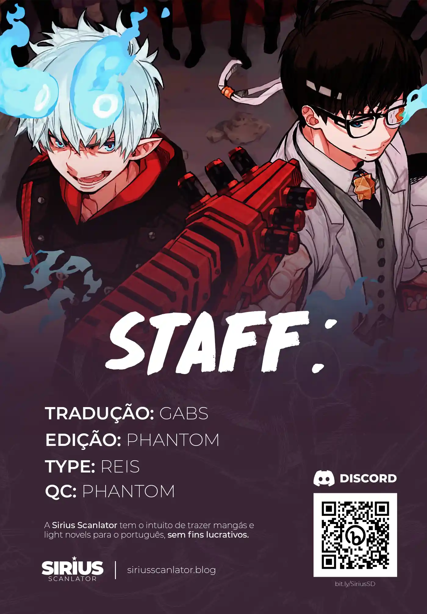 Read Blue Exorcist BR Manga Online