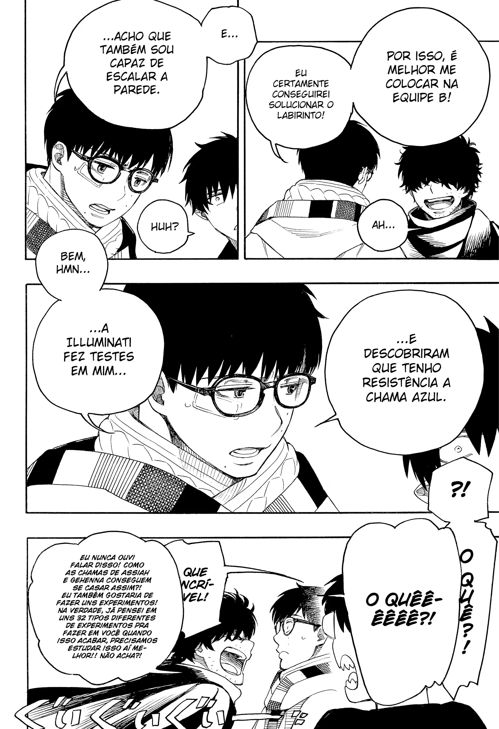 Read Blue Exorcist BR Manga Online