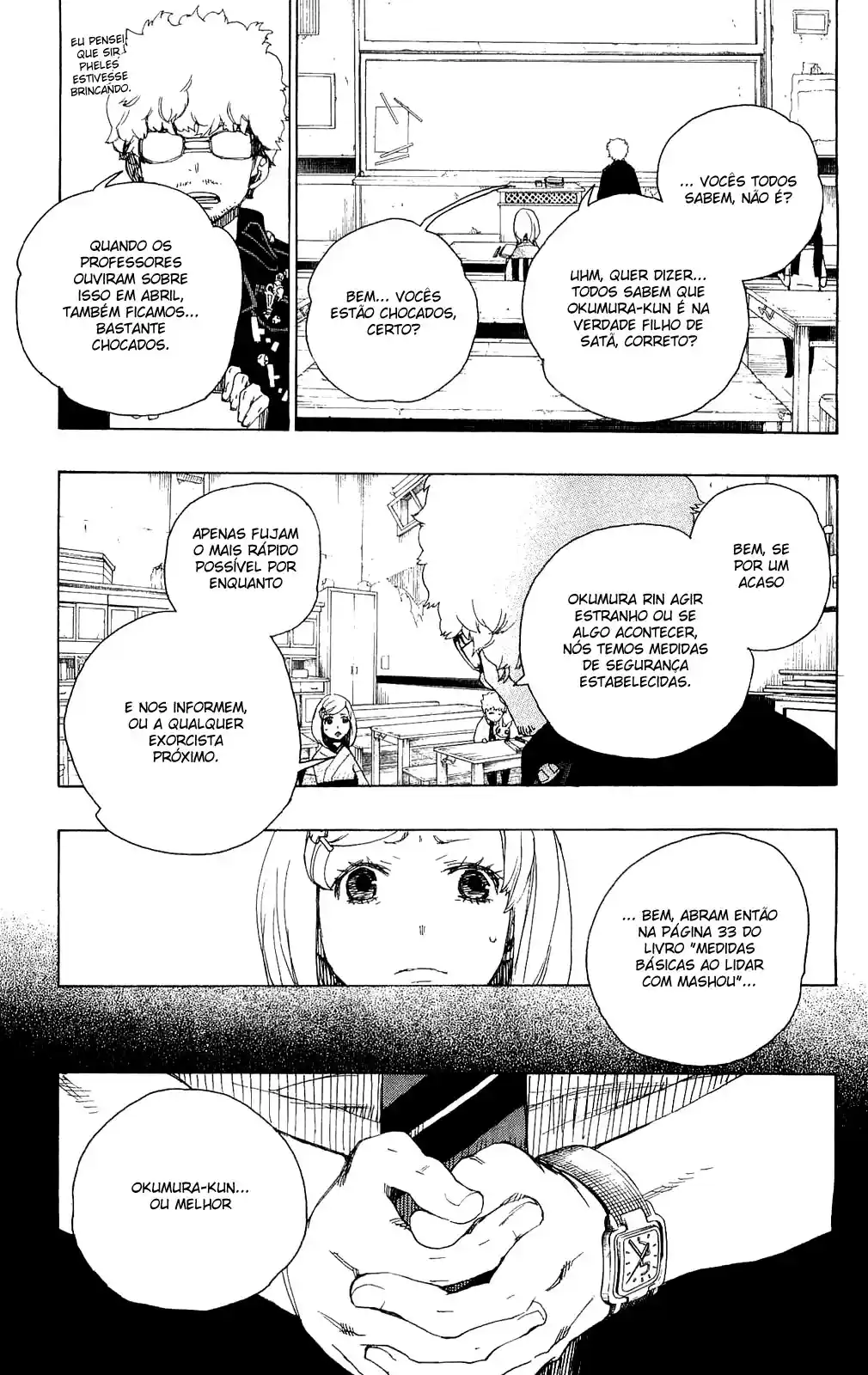 Read Blue Exorcist BR Manga Online