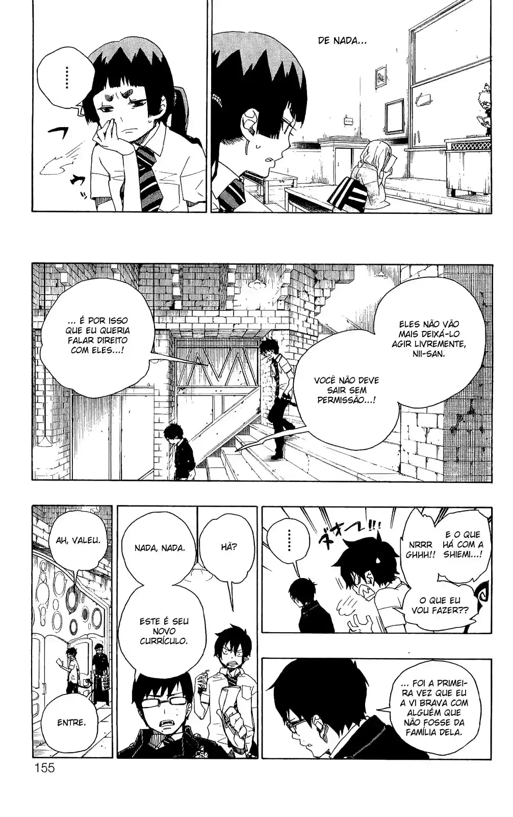 Read Blue Exorcist BR Manga Online