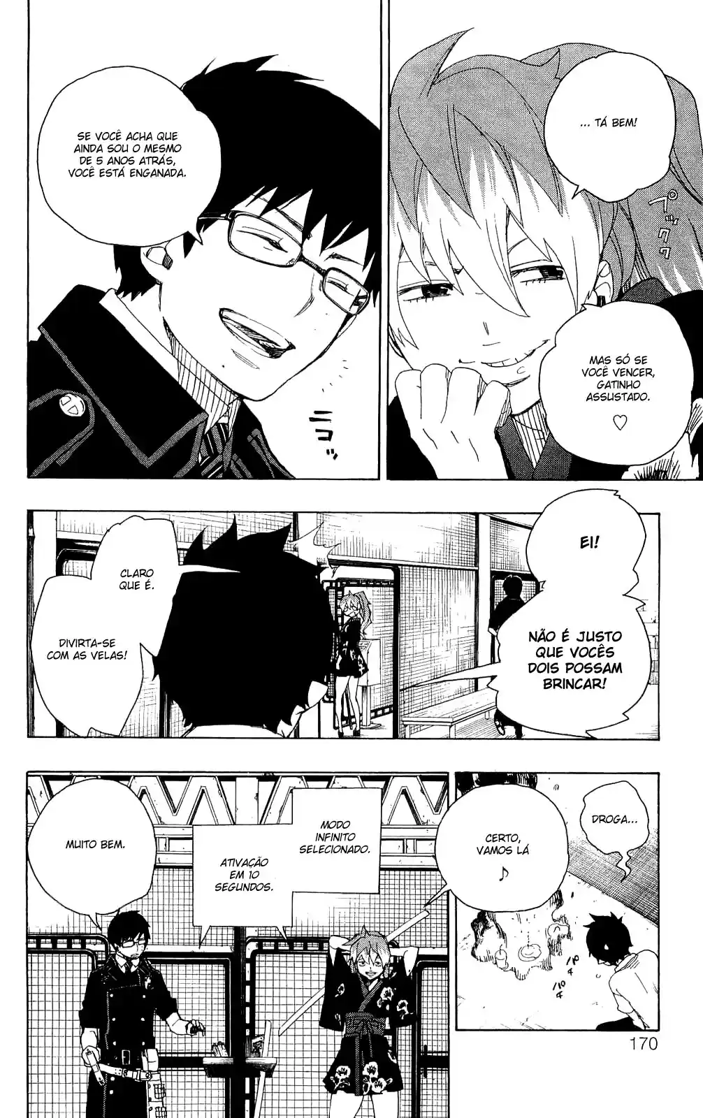 Read Blue Exorcist BR Manga Online