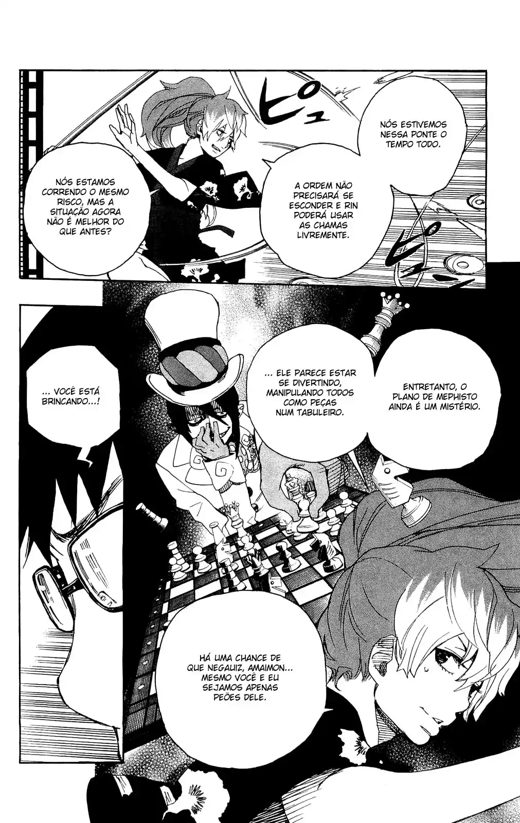 Read Blue Exorcist BR Manga Online