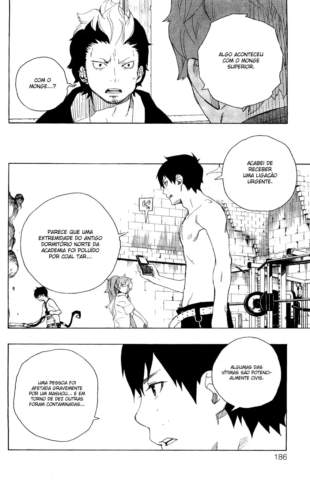 Read Blue Exorcist BR Manga Online