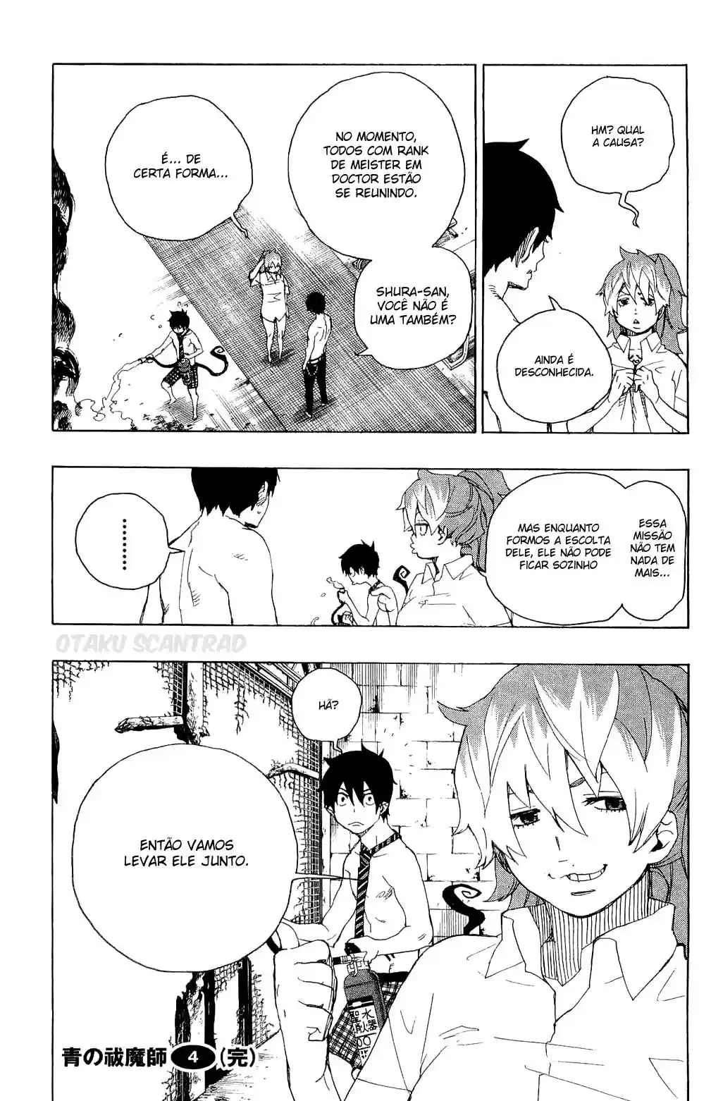 Read Blue Exorcist BR Manga Online