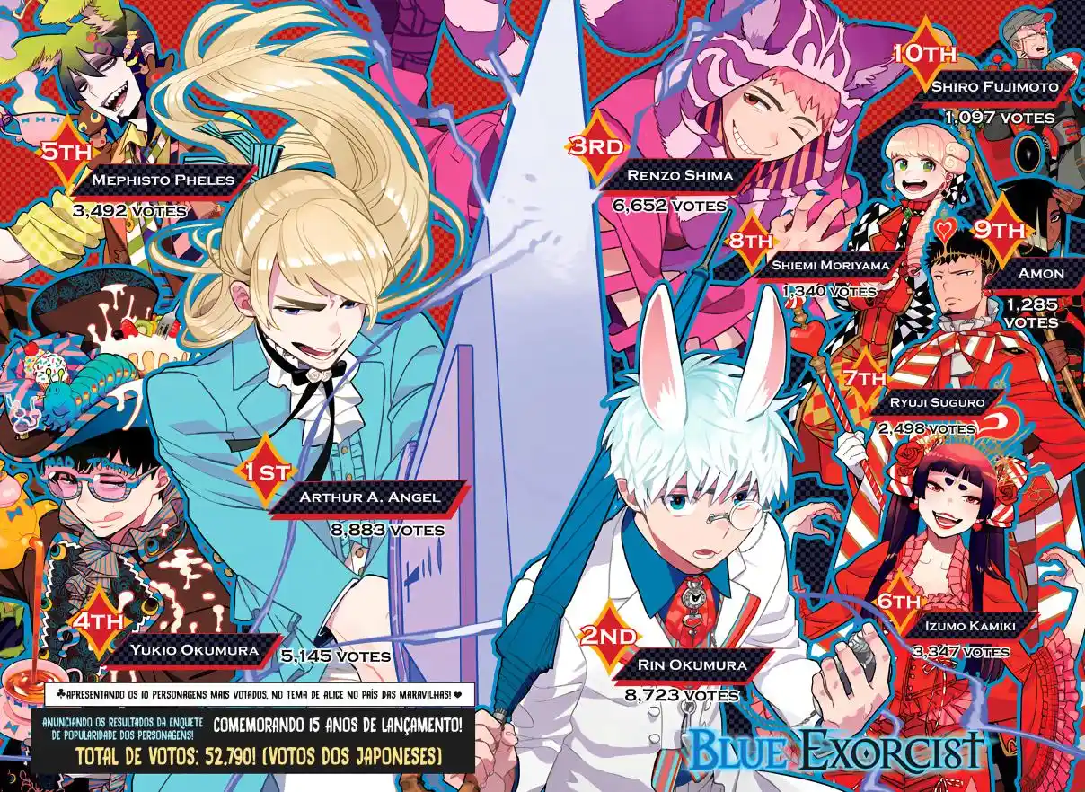 Read Blue Exorcist BR Manga Online