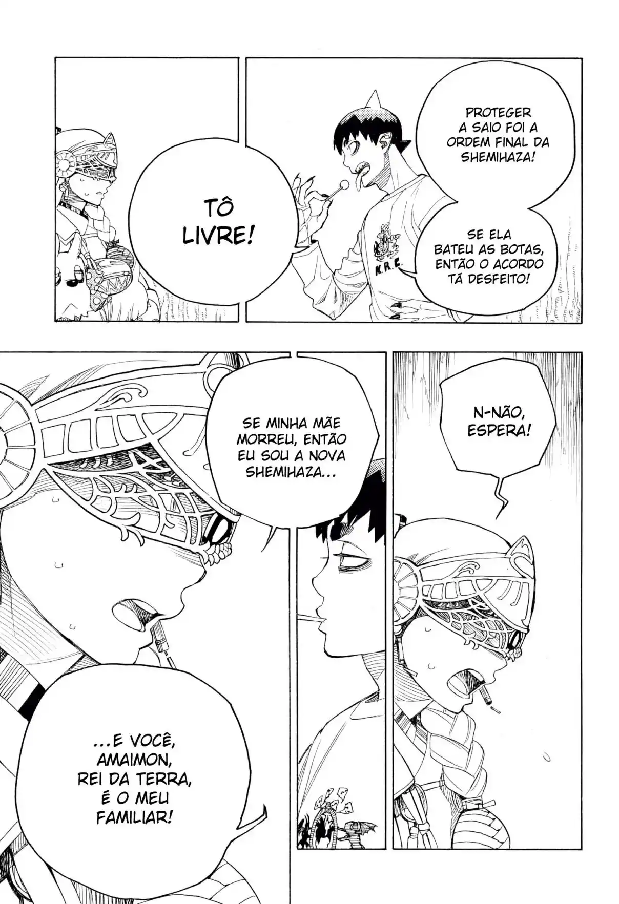 Read Blue Exorcist BR Manga Online