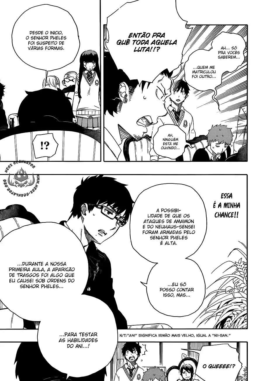 Read Blue Exorcist BR Manga Online