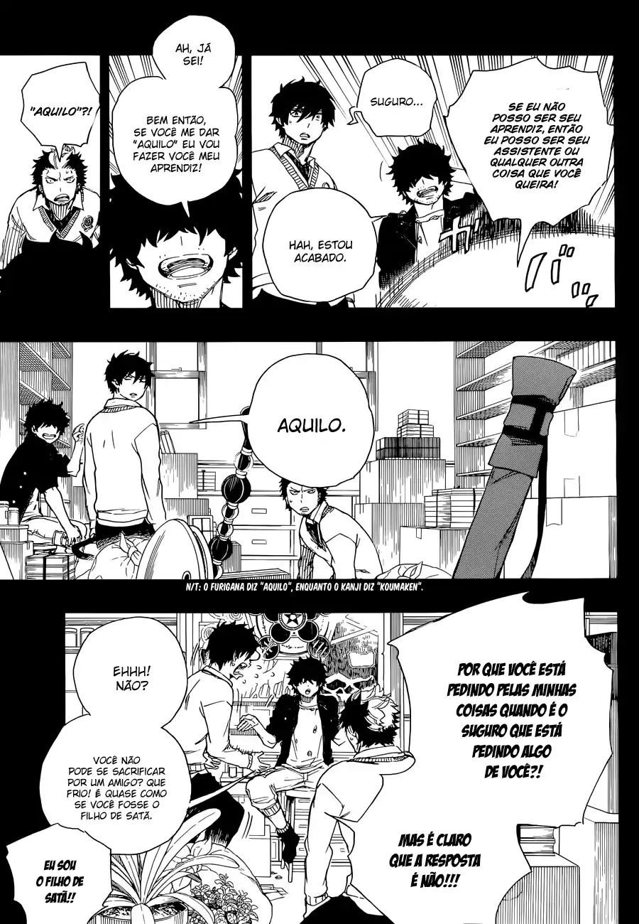 Read Blue Exorcist BR Manga Online