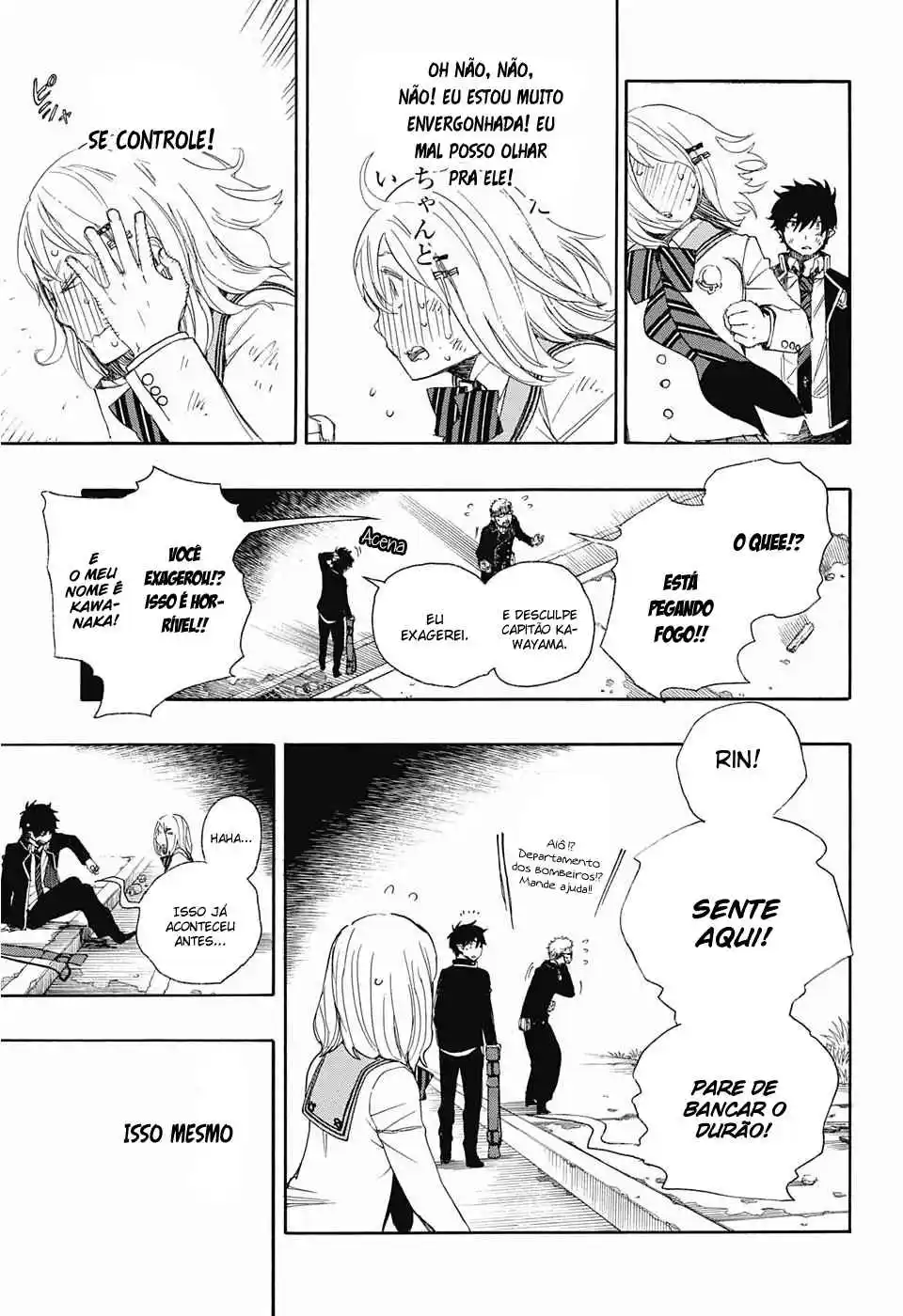 Read Blue Exorcist BR Manga Online