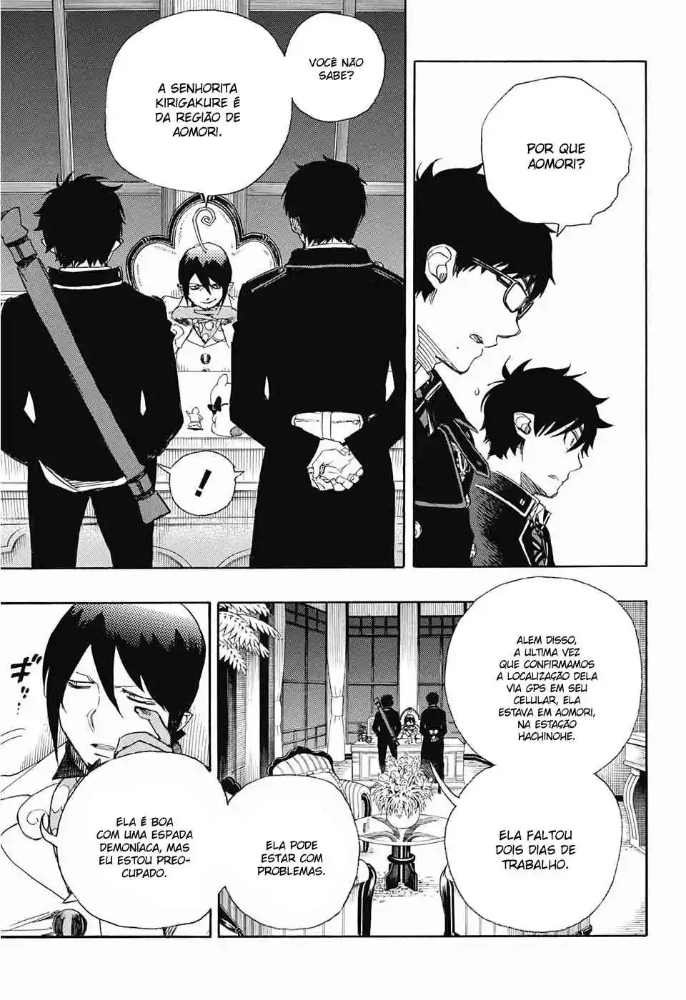 Read Blue Exorcist BR Manga Online