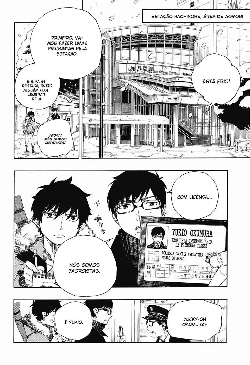 Read Blue Exorcist BR Manga Online