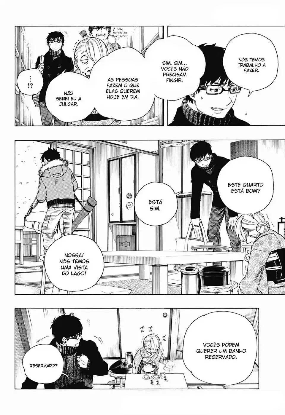 Read Blue Exorcist BR Manga Online