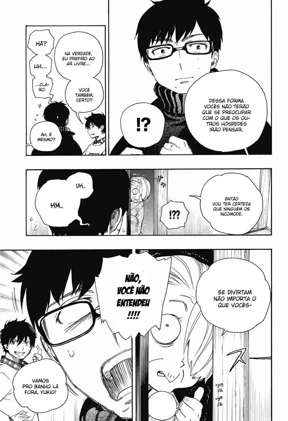 Read Blue Exorcist BR Manga Online