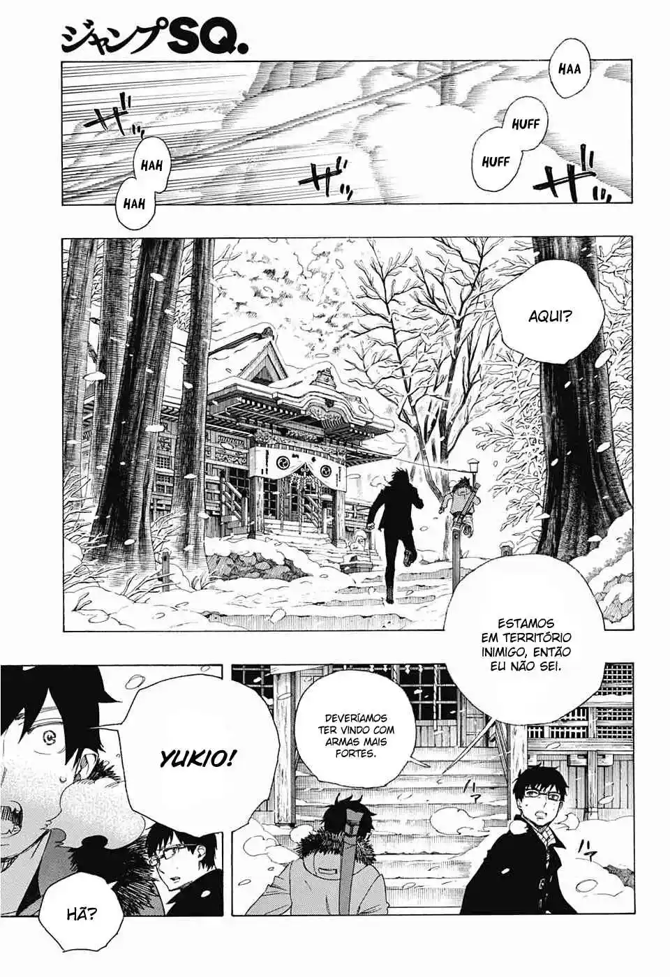 Read Blue Exorcist BR Manga Online