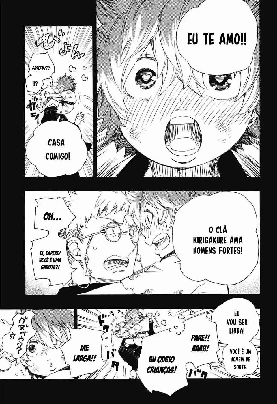 Read Blue Exorcist BR Manga Online