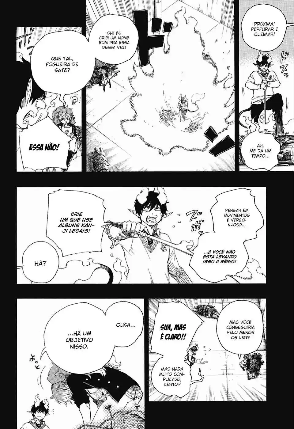 Read Blue Exorcist BR Manga Online