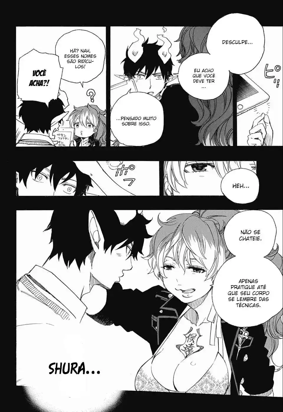 Read Blue Exorcist BR Manga Online