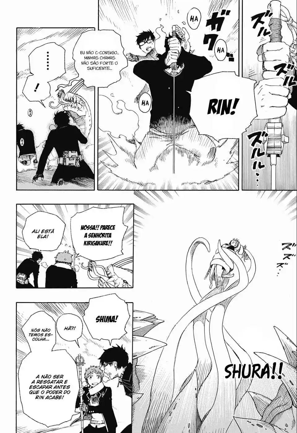 Read Blue Exorcist BR Manga Online