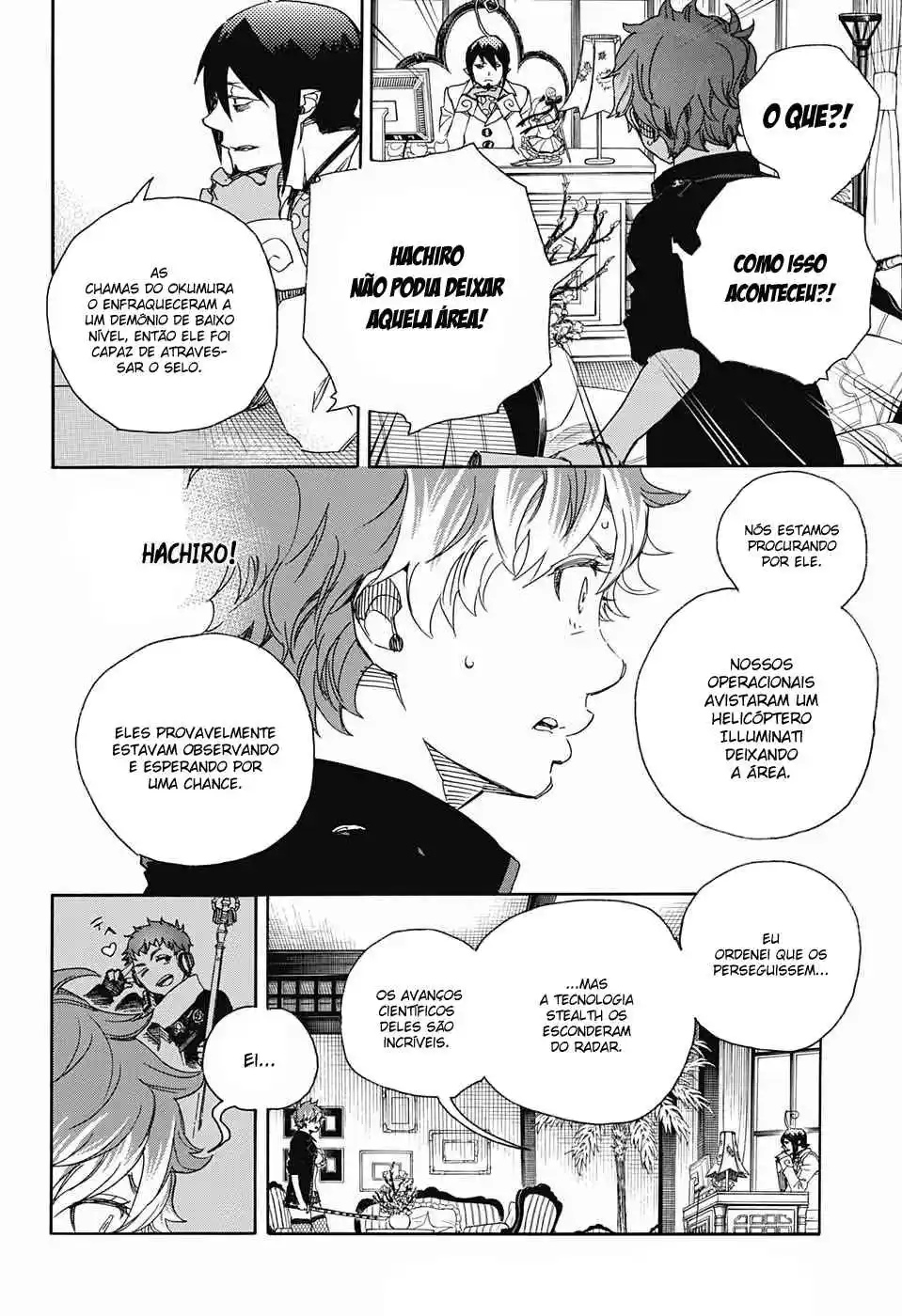 Read Blue Exorcist BR Manga Online