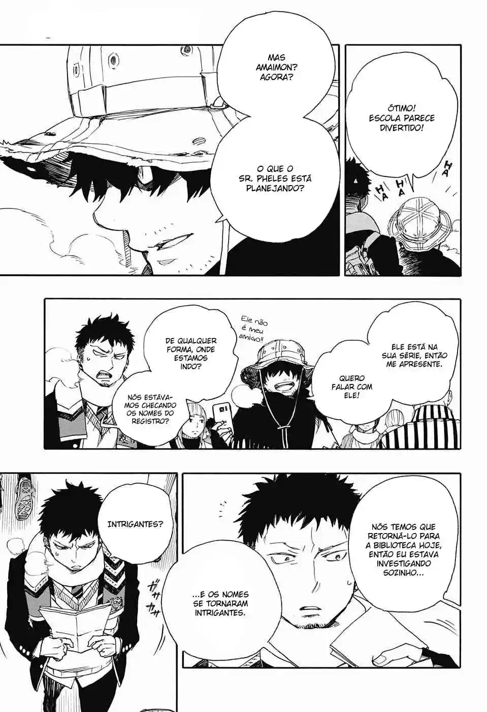 Read Blue Exorcist BR Manga Online