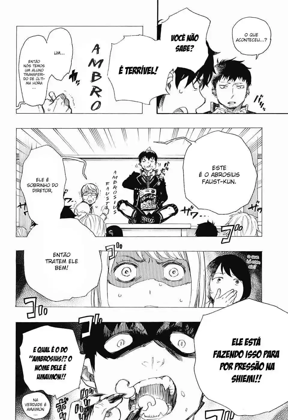 Read Blue Exorcist BR Manga Online