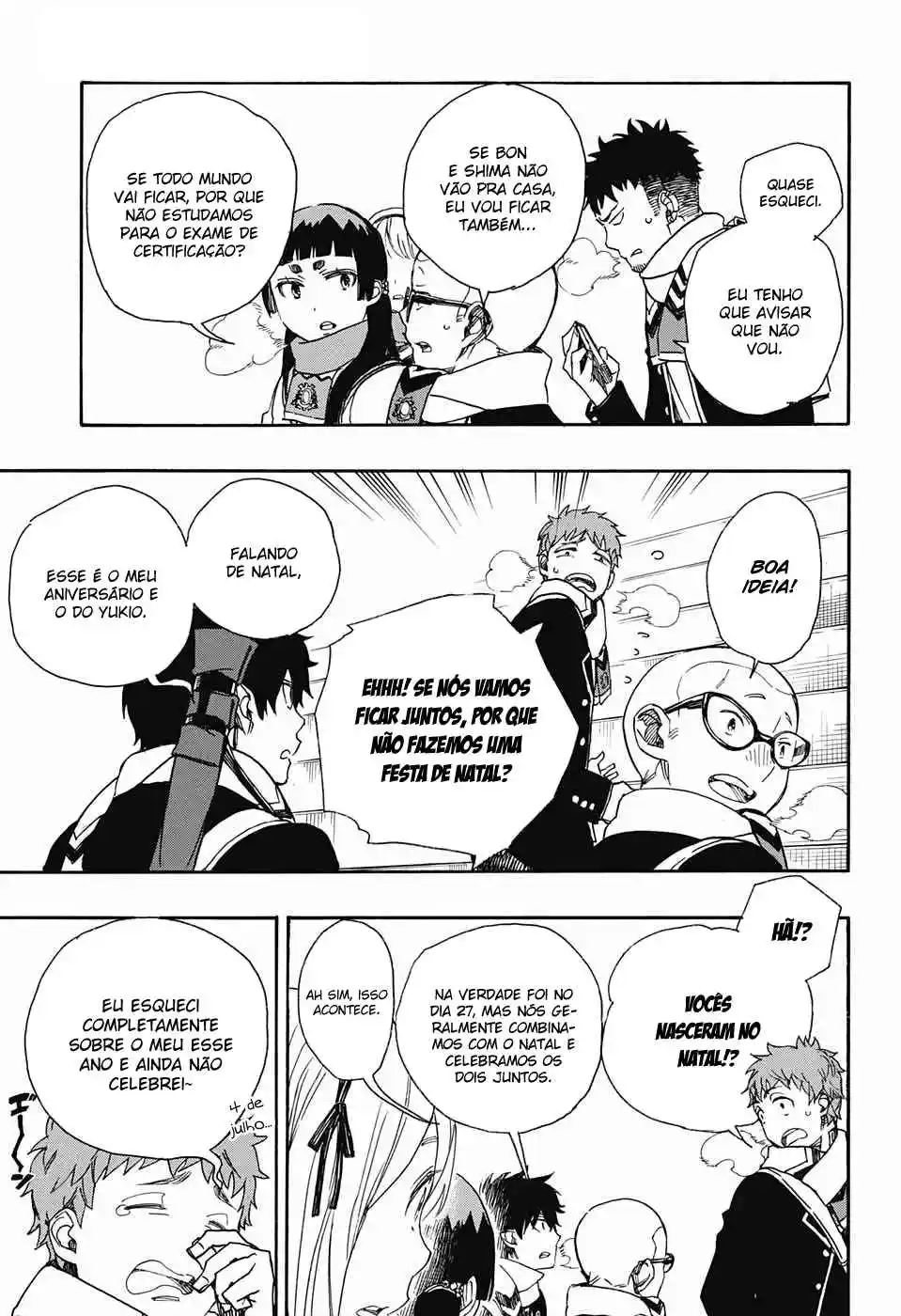 Read Blue Exorcist BR Manga Online