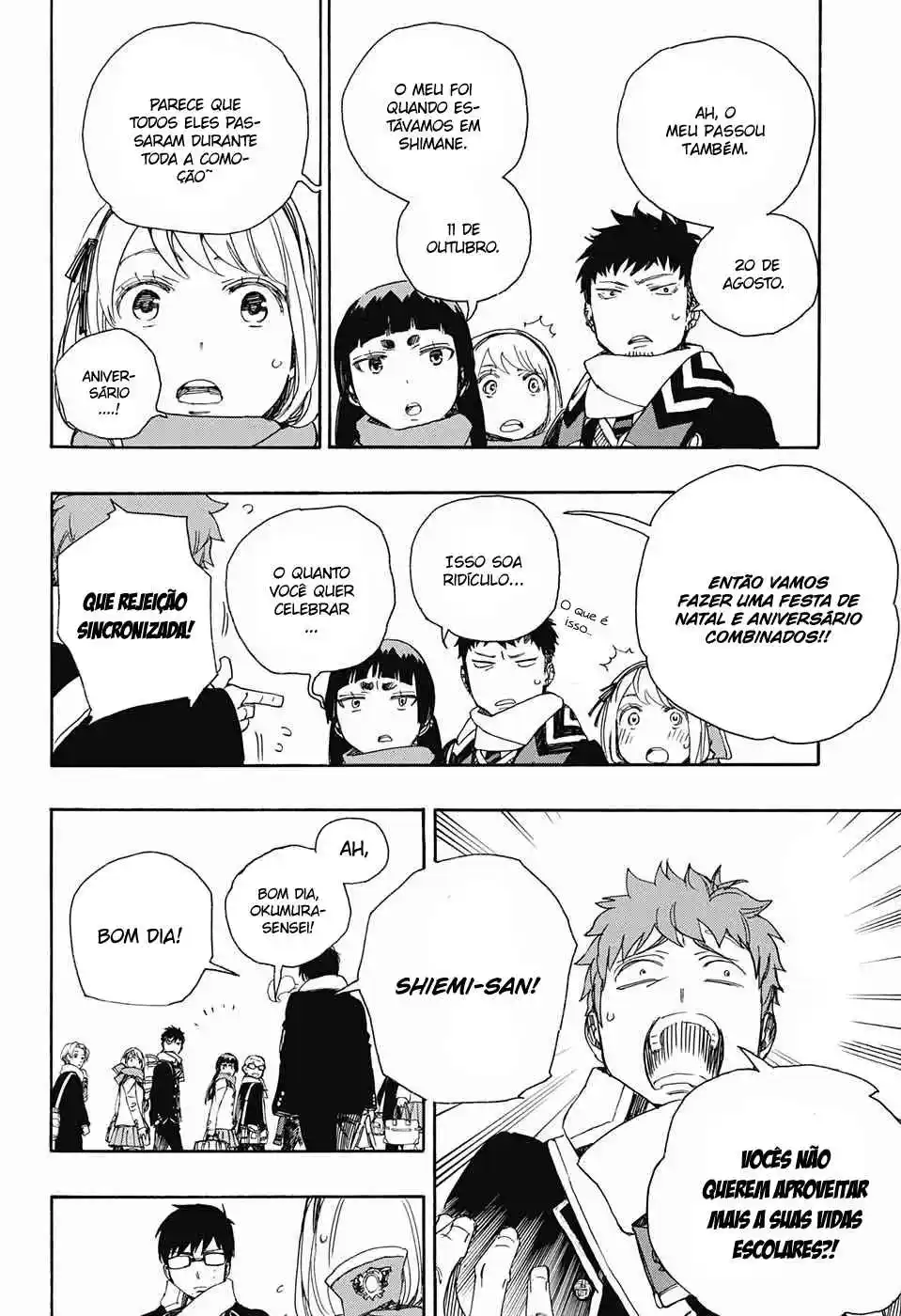 Read Blue Exorcist BR Manga Online