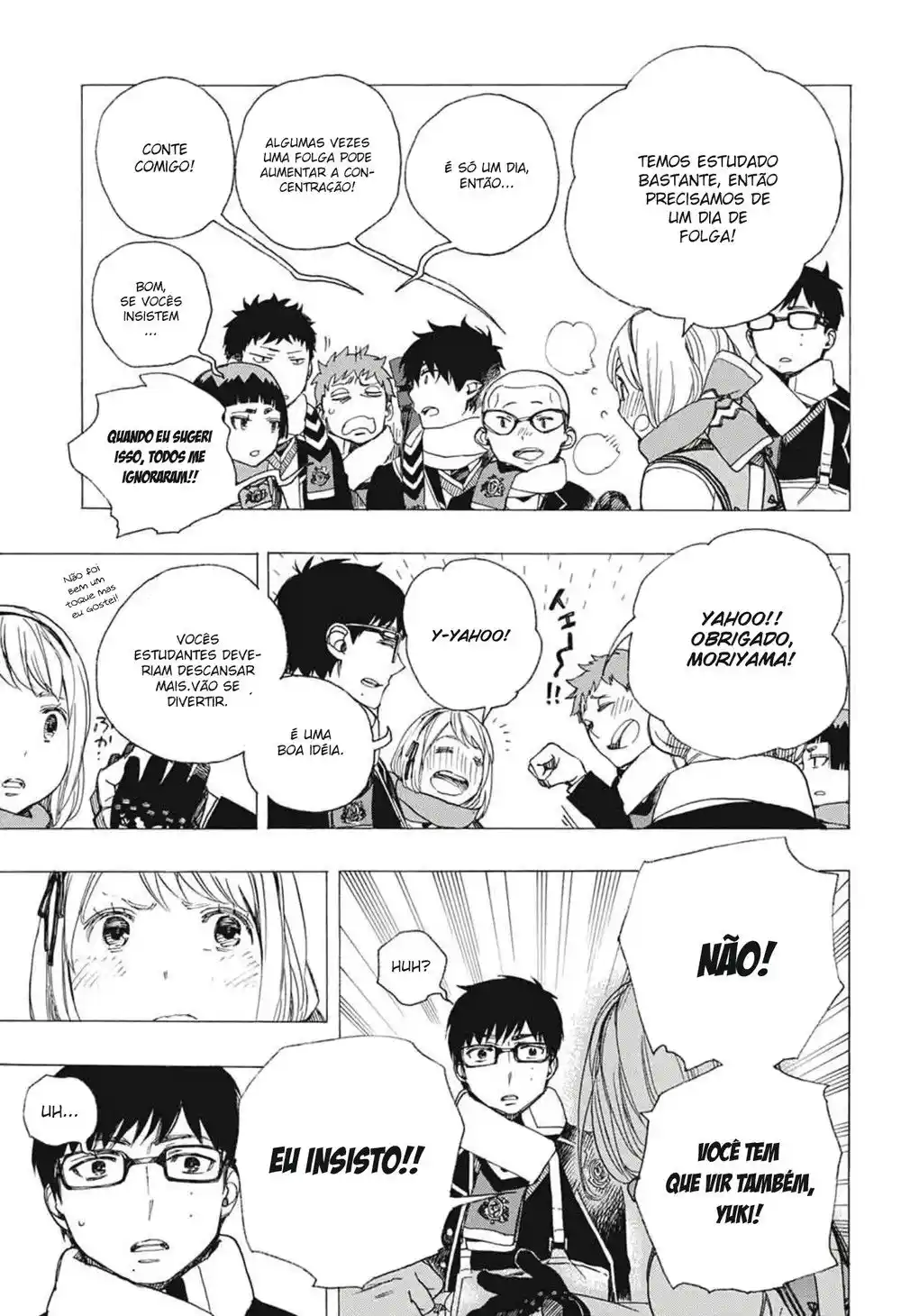 Read Blue Exorcist BR Manga Online