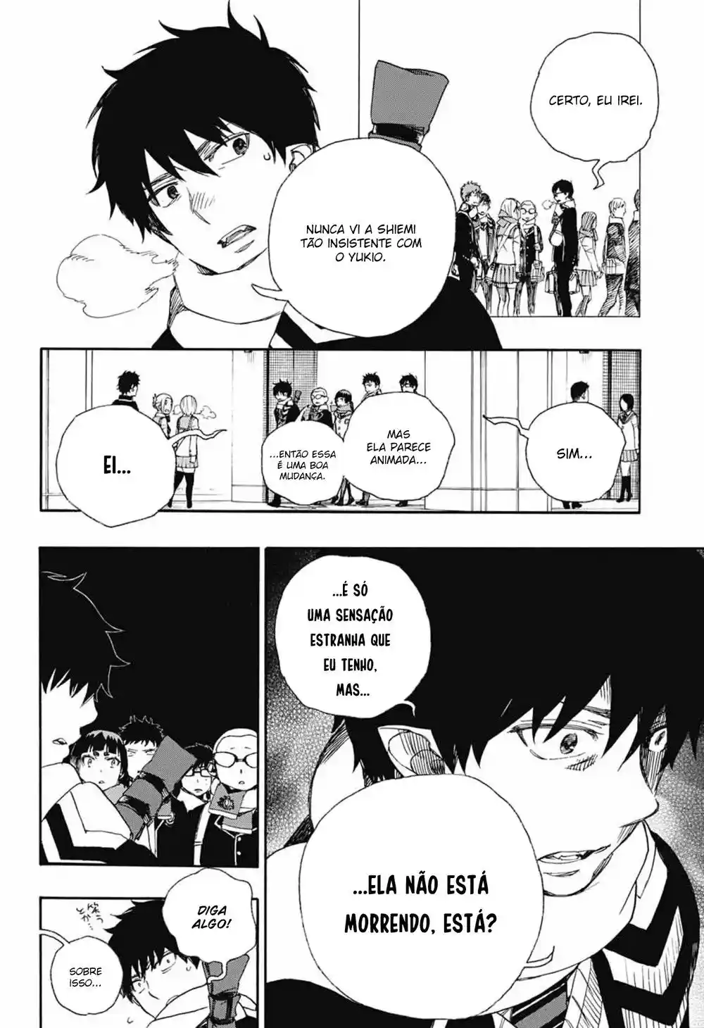 Read Blue Exorcist BR Manga Online