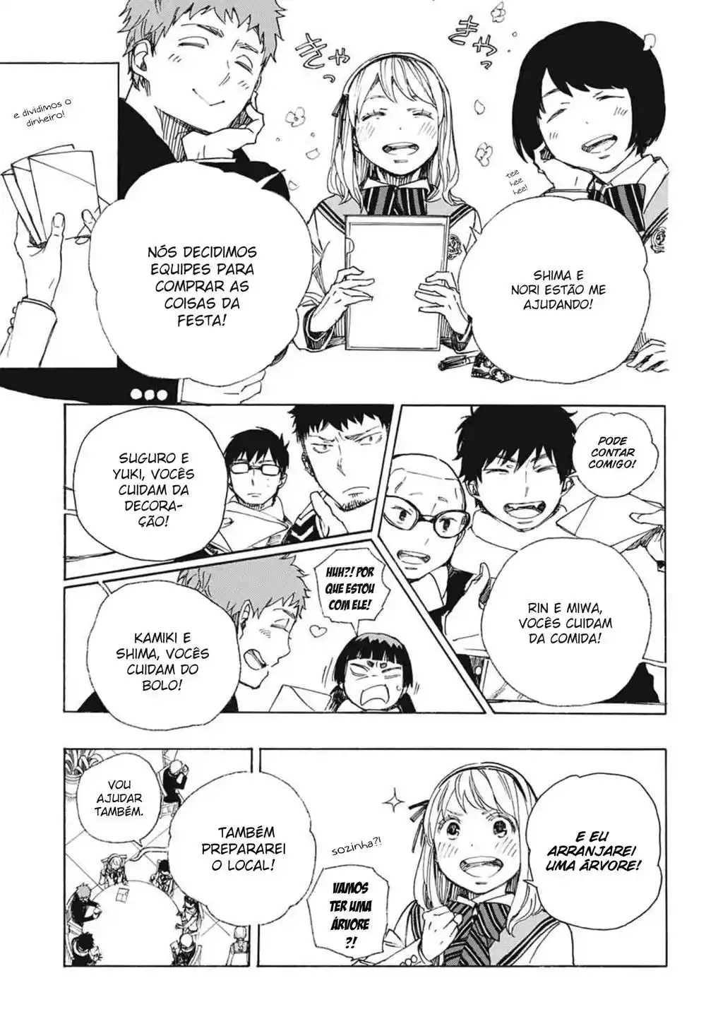 Read Blue Exorcist BR Manga Online