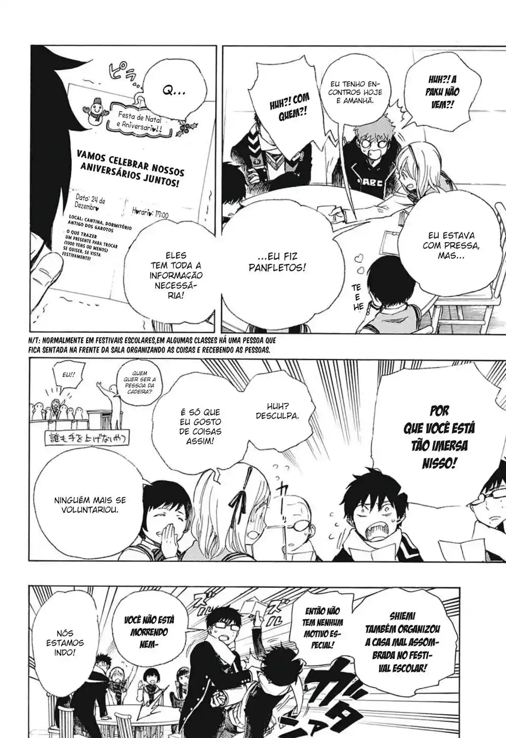 Read Blue Exorcist BR Manga Online