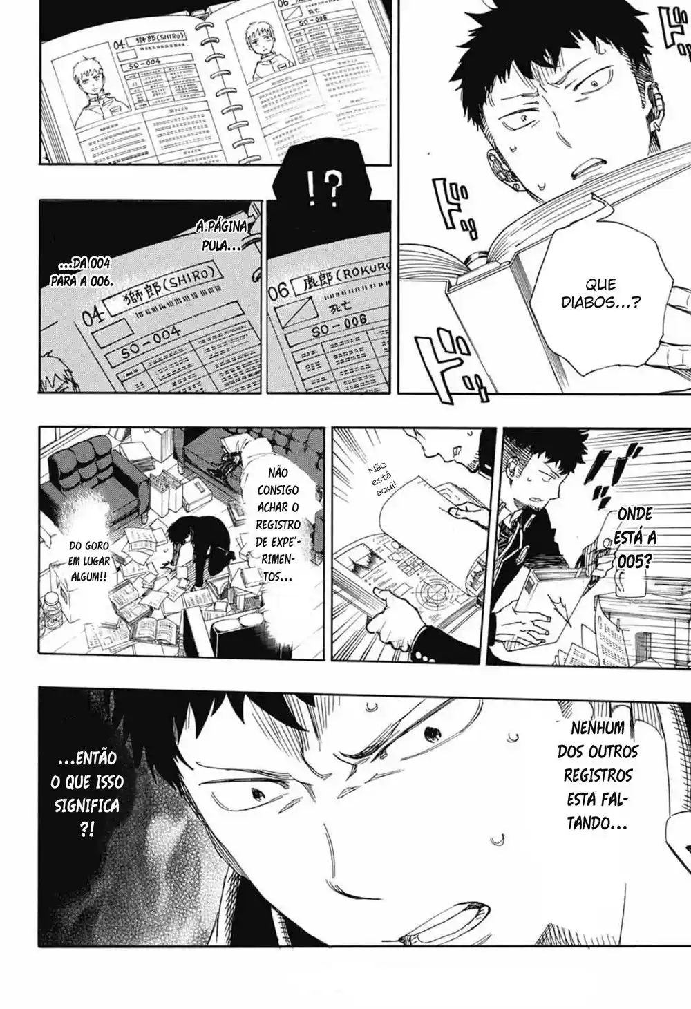Read Blue Exorcist BR Manga Online