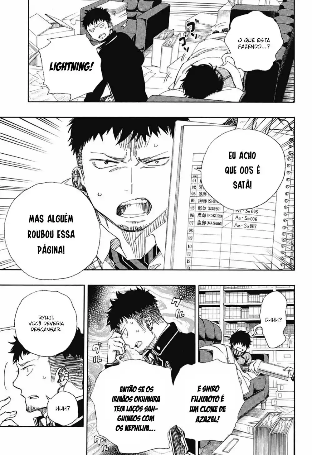 Read Blue Exorcist BR Manga Online