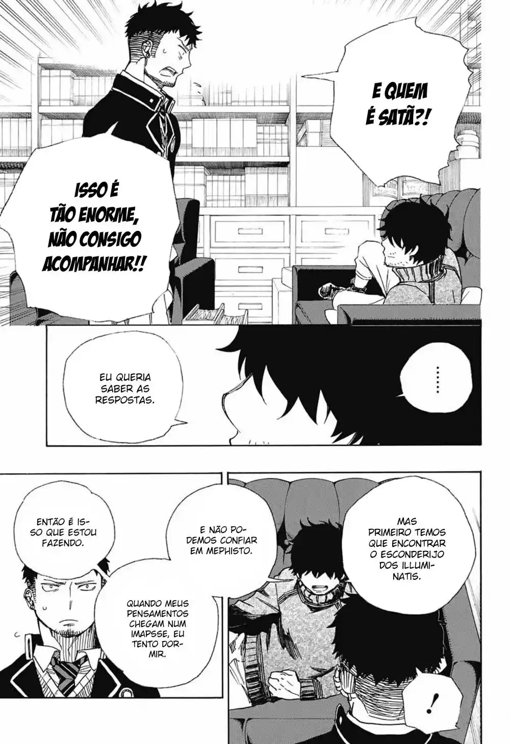 Read Blue Exorcist BR Manga Online