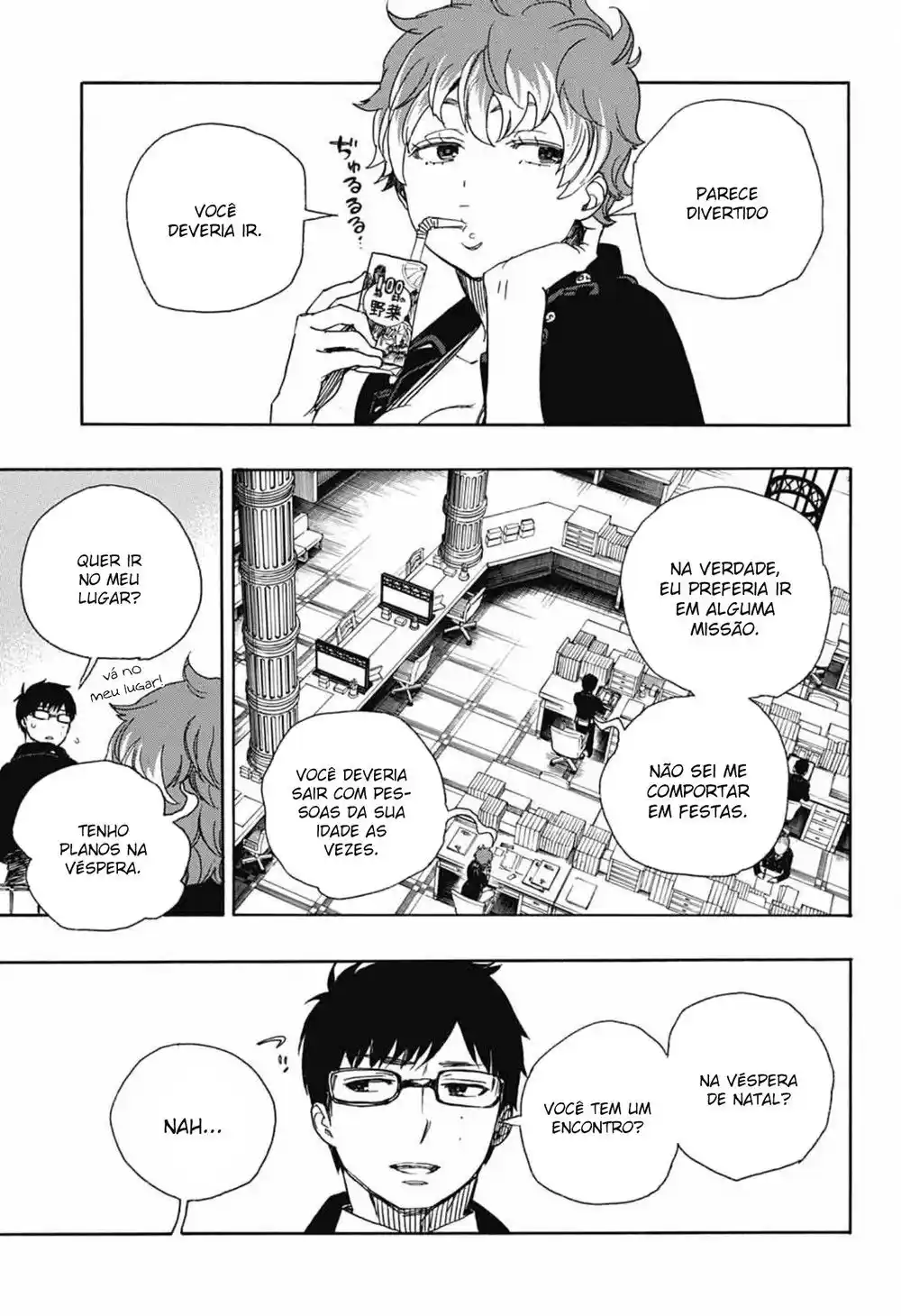 Read Blue Exorcist BR Manga Online