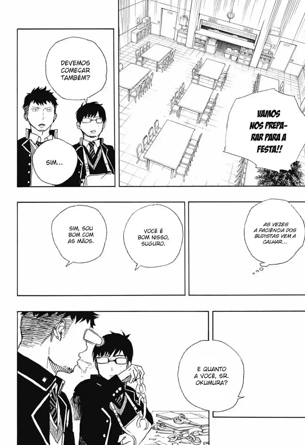 Read Blue Exorcist BR Manga Online